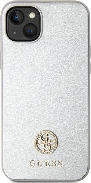 Mbështjellës Guess GUHCP15MPS4DGPS për iPhone 15 Plus 6.7", argjendtë Mbështjellës Guess GUHCP15MPS4DGPS për iPhone 15 Plus 6.7", argjendtë