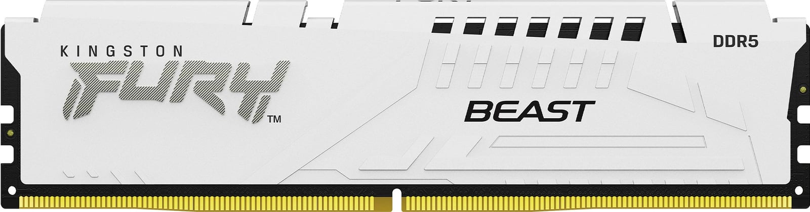 RAM Memorje Kingston FURY Beast 64GB (2x32GB) DDR5 6400MT/s CL32 bardhë