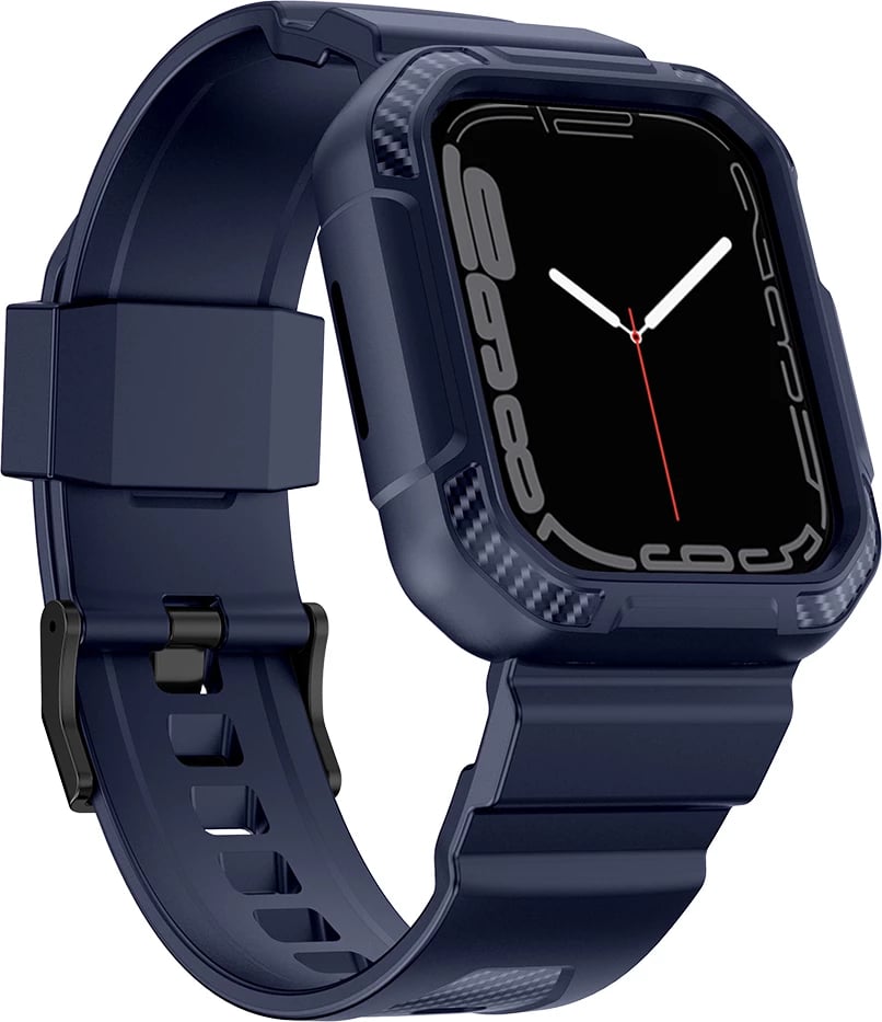 Mbështjellës me rrip Kingxbar CYF106 për Apple Watch 38/40/41mm, Blu