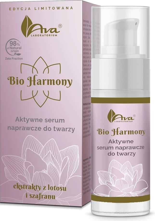 Serum për fytyrë Ava Laboratorium Bio Harmony Active Repair për femra 30ml