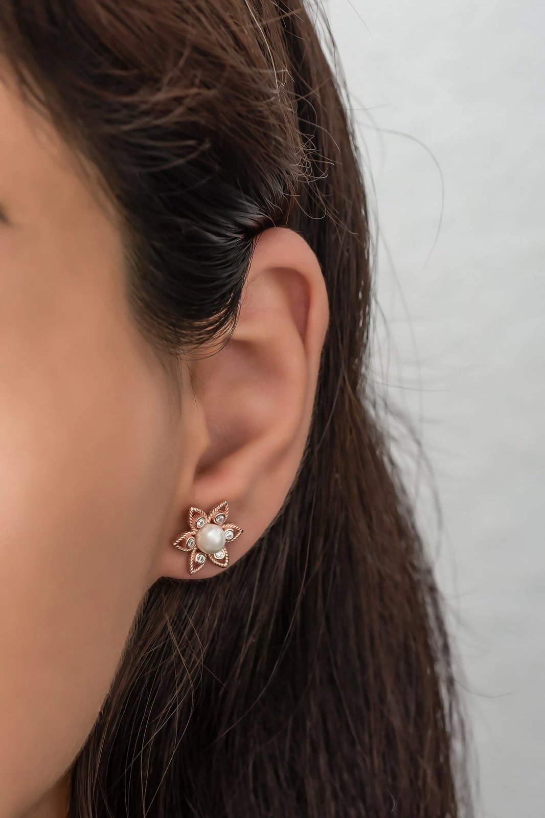 Vathë argjendi ngjyrë rozë gold Jumeon, NRZ99455