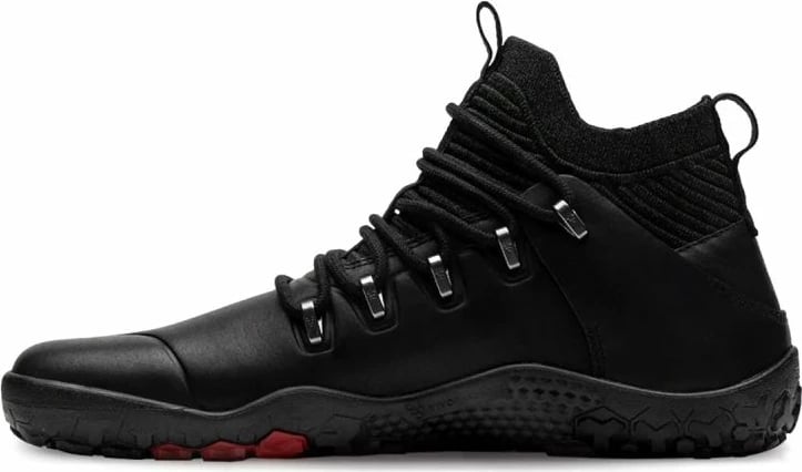 Atlete futbolli Vivobarefoot për meshkuj, të zeza