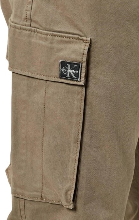 Pantallona Calvin Klein Jeans meshkuj, beige Pantallona Calvin Klein Jeans meshkuj, beige