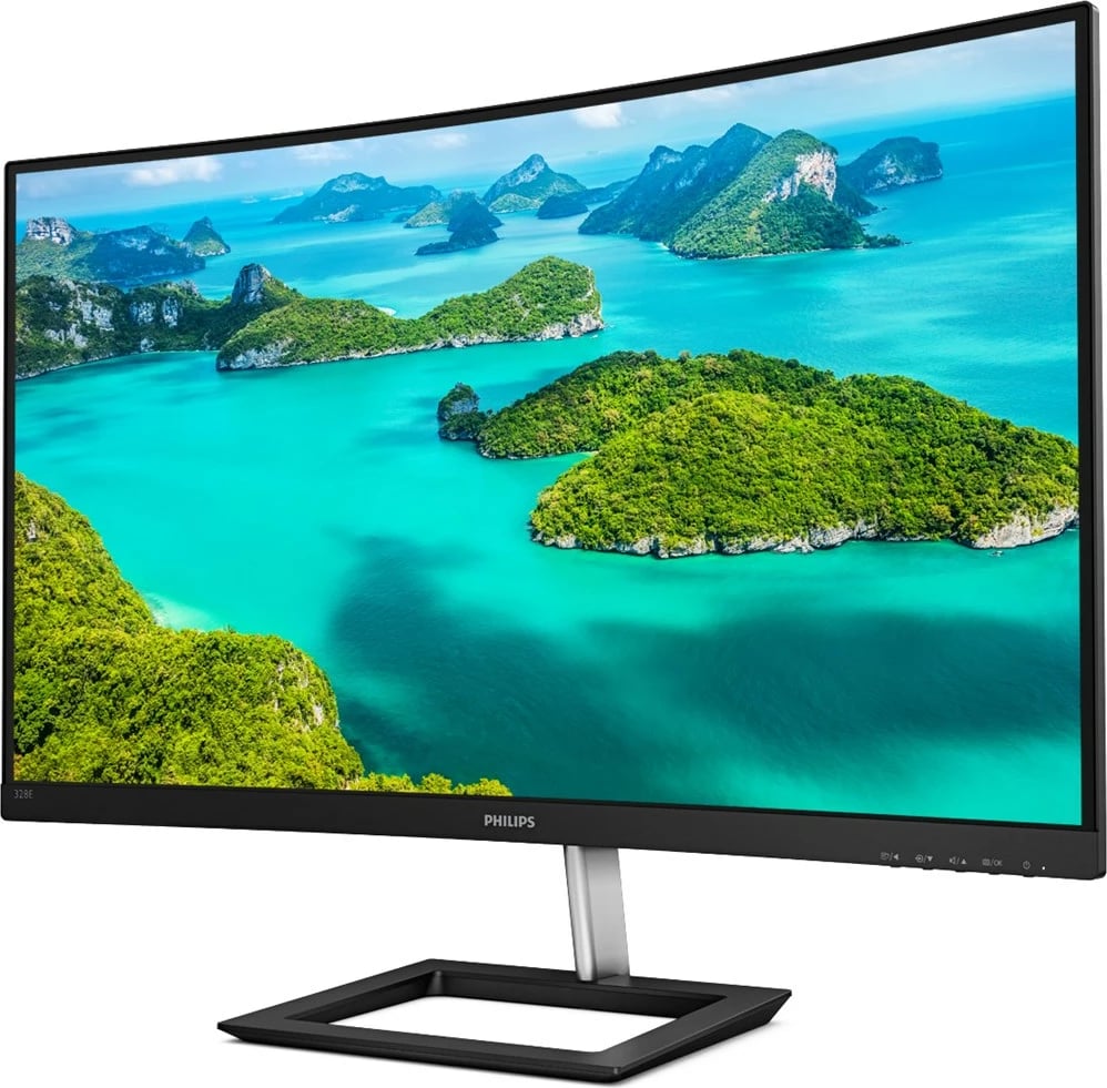 Monitor Philips E Line 328E1CA/00, 31.5", 4K Ultra HD, LCD, i zi