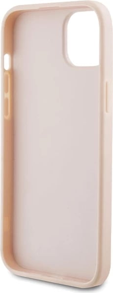 Mbështjellës Karl Lagerfeld Quilted K Pattern për iPhone 15 Plus / 14 Plus, Rozë