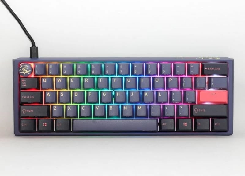 Tastierë gaming Ducky One 3 Mini, e kaltër