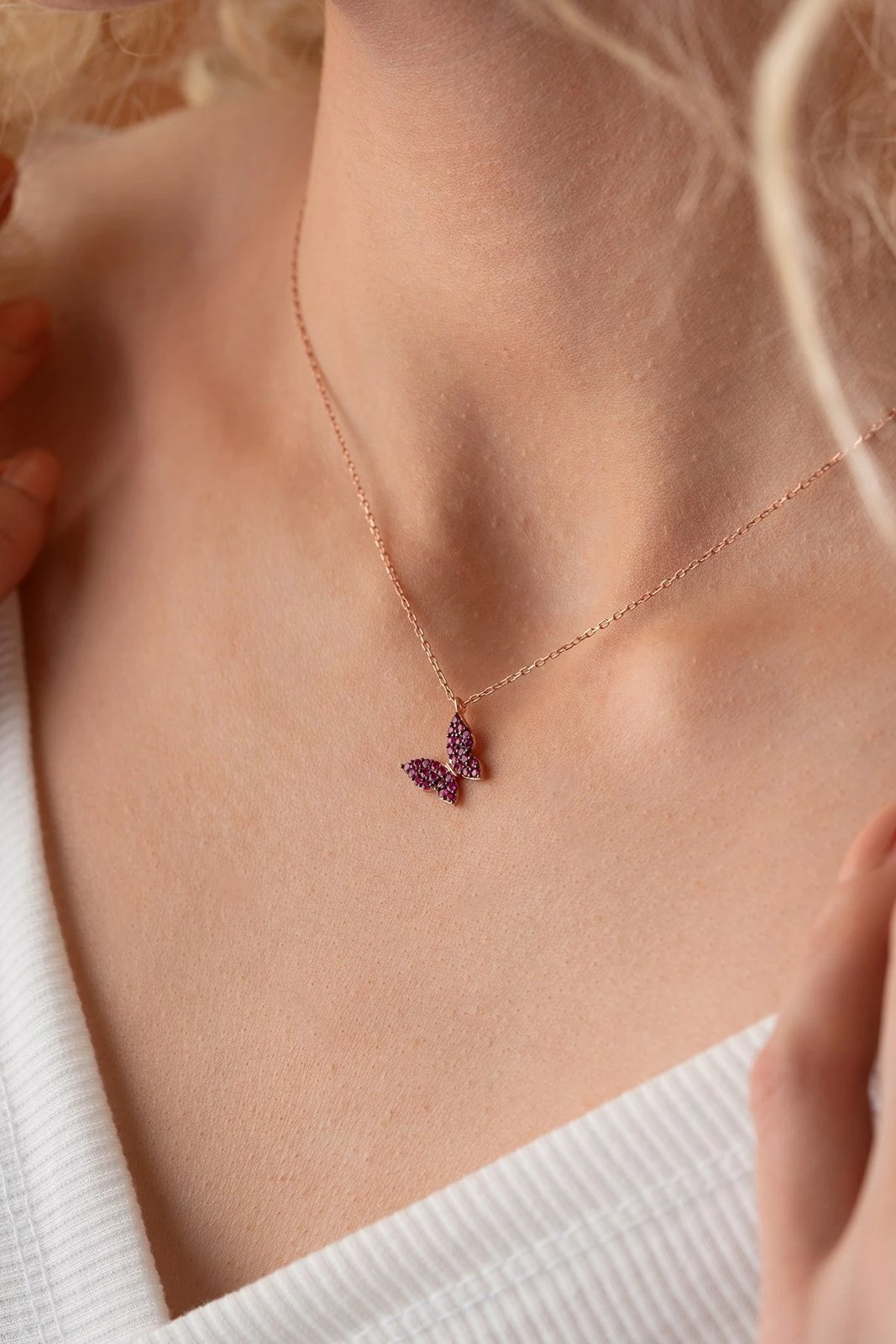 Vathë argjendi me flutur, ngjyrë argjendi, Jumeon, NRZ998845