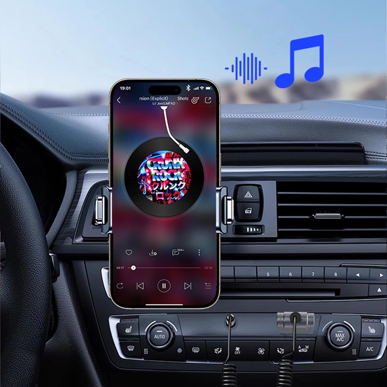 Adapter audio Bluetooth Wozinsky WTODB me AUX, i zi