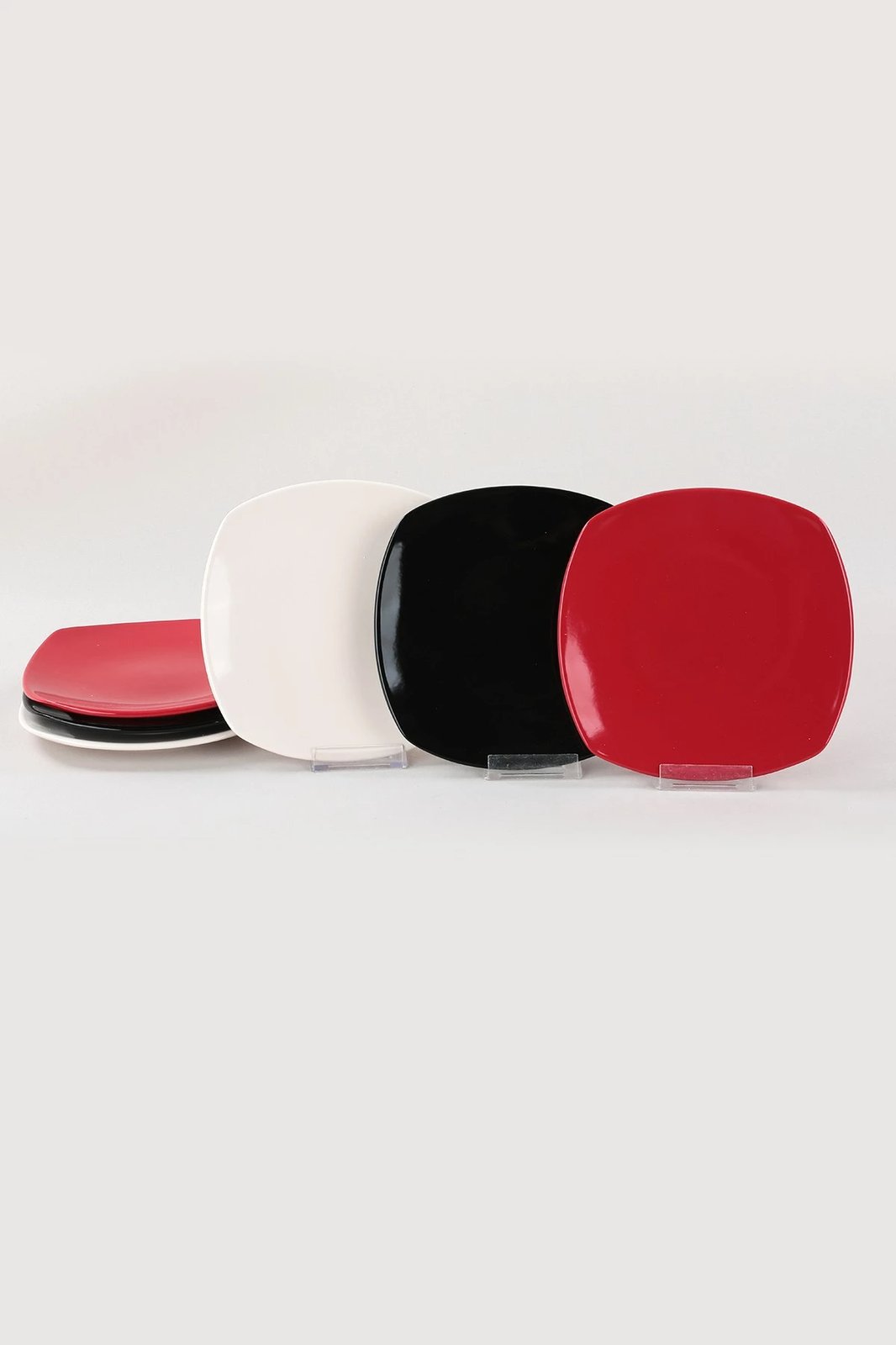 Set pjatash ëmbëlsirash, shumëngjyrëshe, 6 copë, Hermia Concept, ST001306F20XA000000MAYD100