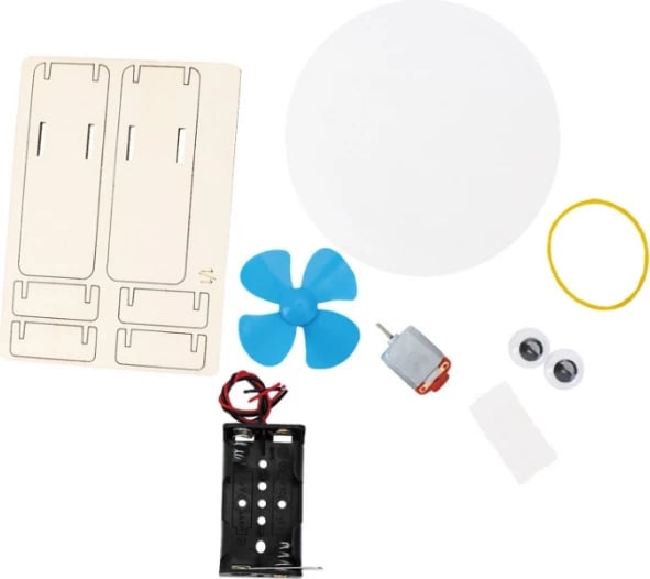 Set edukativ për fëmijë DIY - Mini fshesë elektrike
