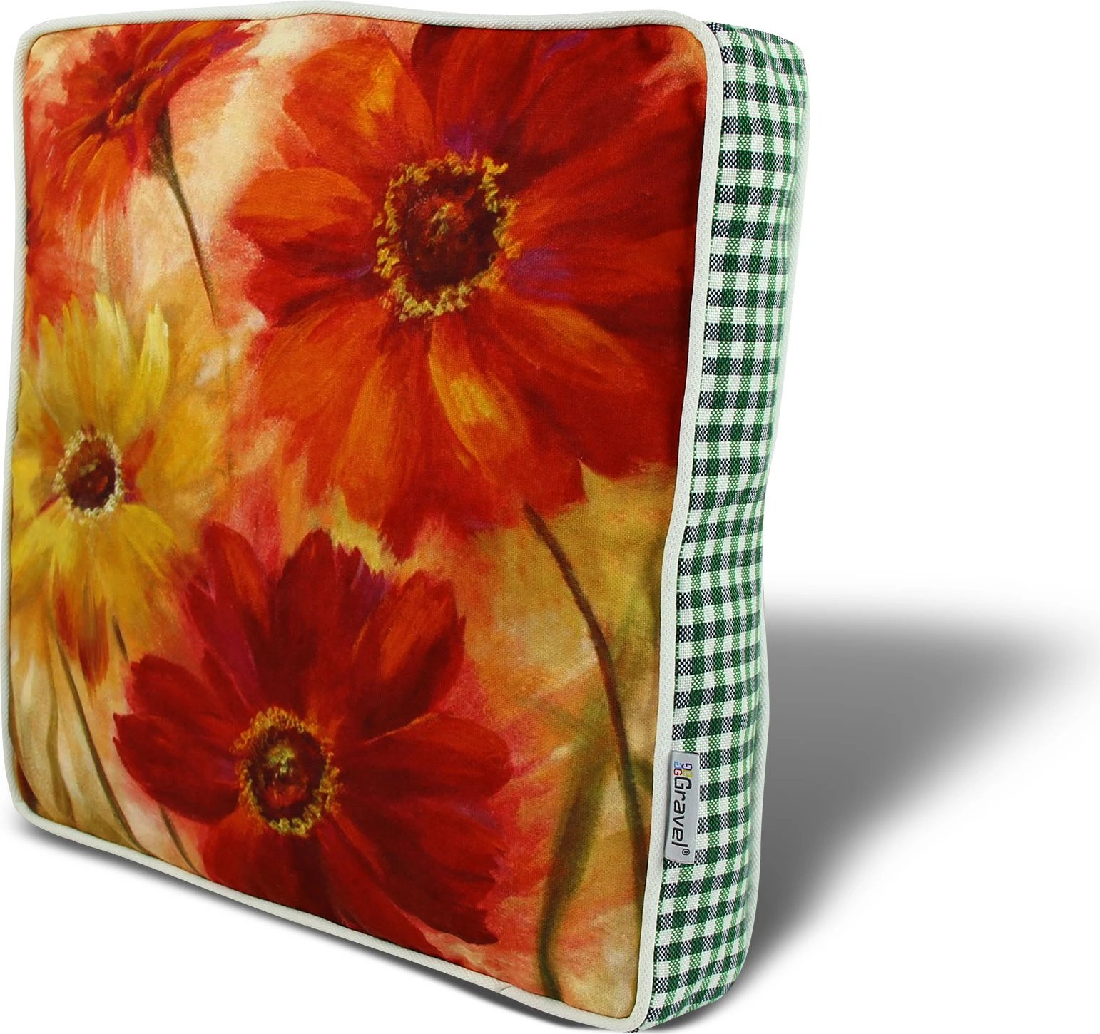 Jastëk Aberto Design, shumëngjyrësh, YM1077, 42x42cm