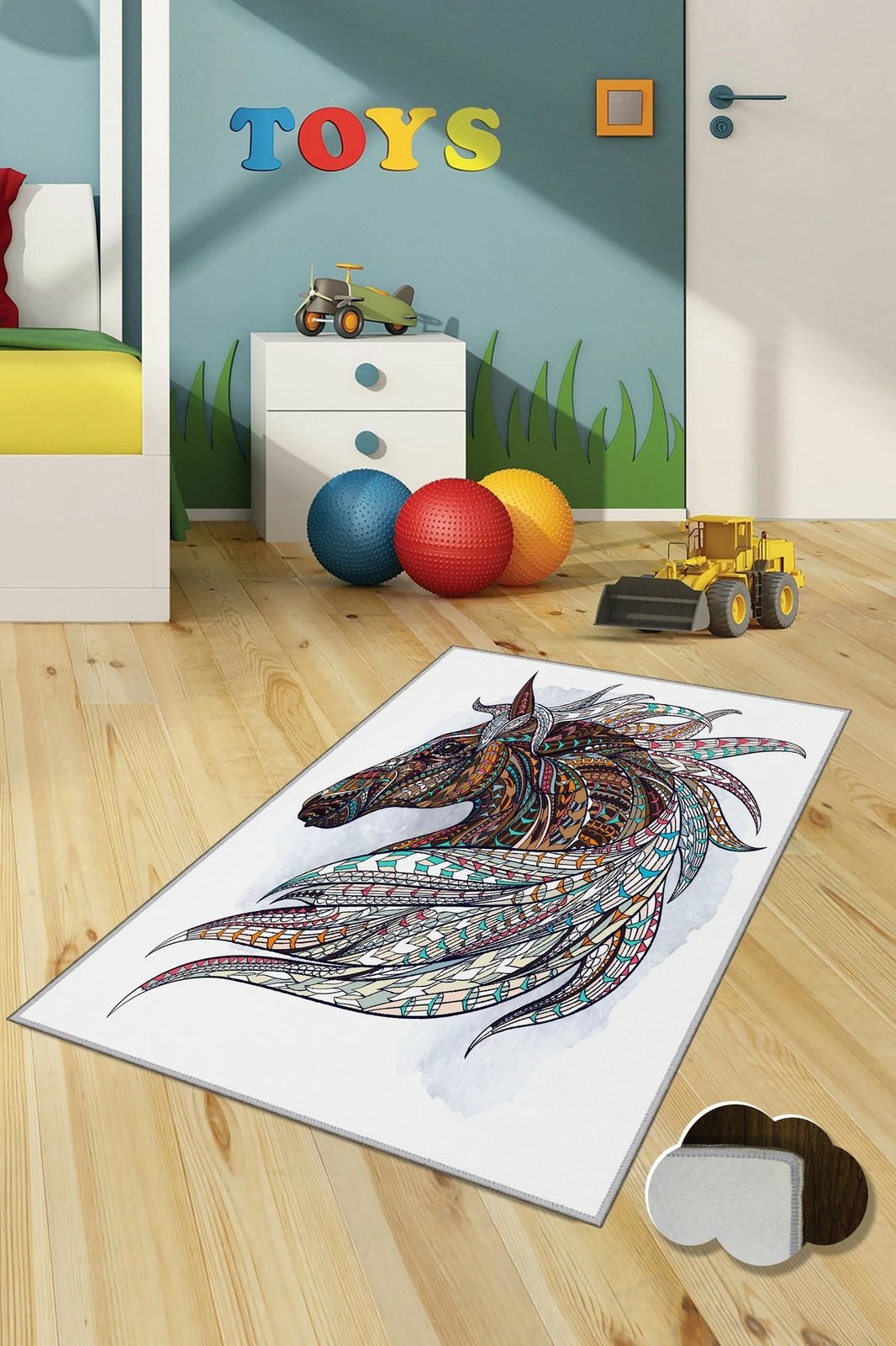 Qilim për korridor, shumëngjyrësh, Conceptum Hypnose, HMNT66, 80x200cm