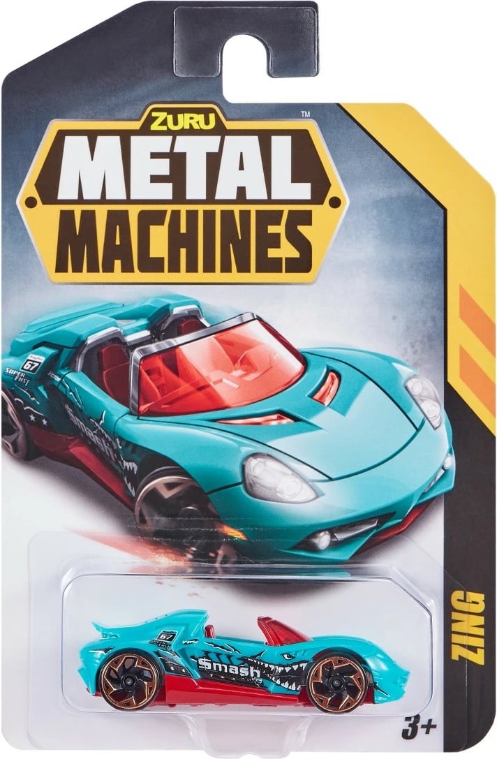 Set vetura lodër ZURU Metal Machines Auto Series 2, 24 copë, mix ngjyra