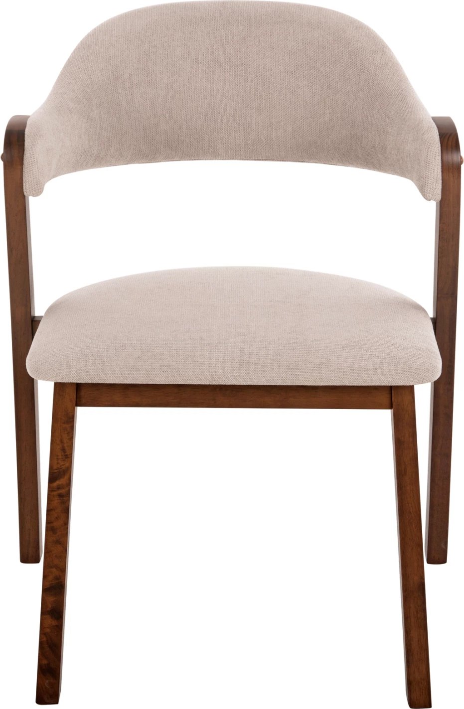 Karrige për ngrënie RIDER FH9734.02 dru gome ngjyrë arre-stof ecru 59x59x83Hcm., set prej 2 copë Karrige për ngrënie RIDER FH9734.02 dru gome ngjyrë arre-stof ecru 59x59x83Hcm., set prej 2 copë