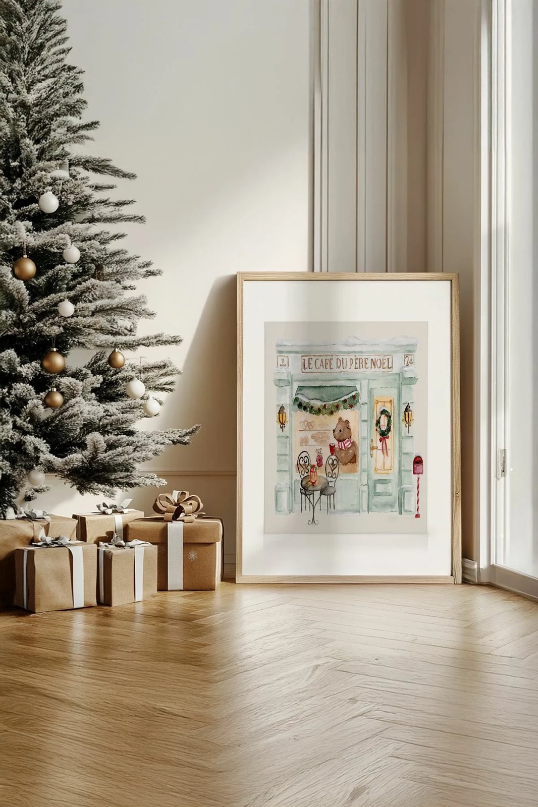 Pikturë dekorative me kornizë, shumëngjyrëshe, Wallity, Nwyearsngmdl102