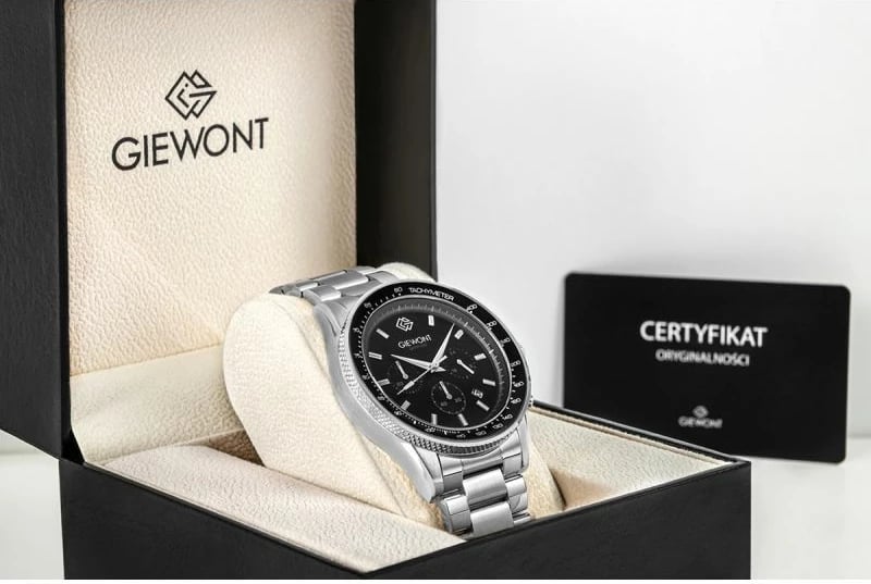 Orë dore për meshkuj Giewont, e zezë