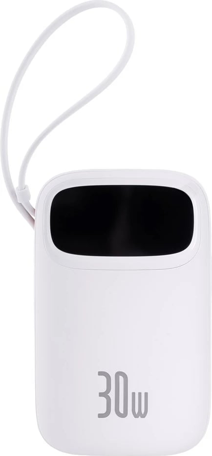 Power bank Baseus QPow2 20000 mAh, i bardhë