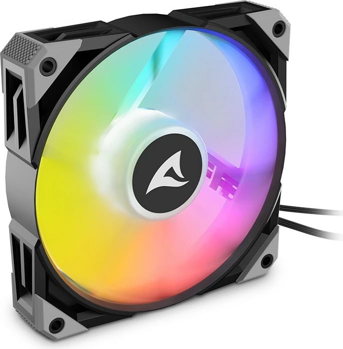 Ventilator kase Sharkoon Rebel F50 PWM 120mm, LED, i zi/gri