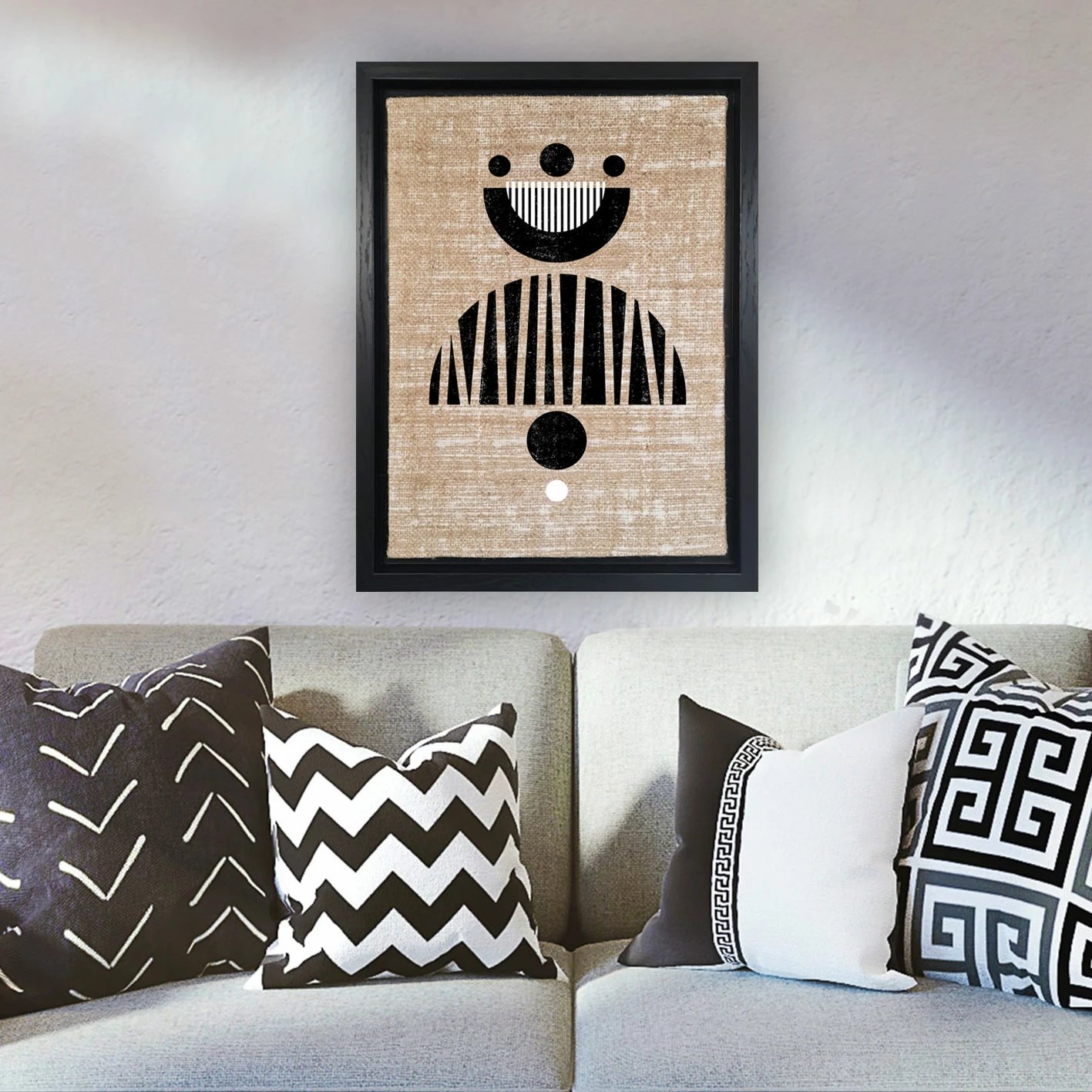 Pikturë dekorative në kanavacë, shumëngjyrëshe, Wallity, LSJ91804047871 - 96136, 96x136cm