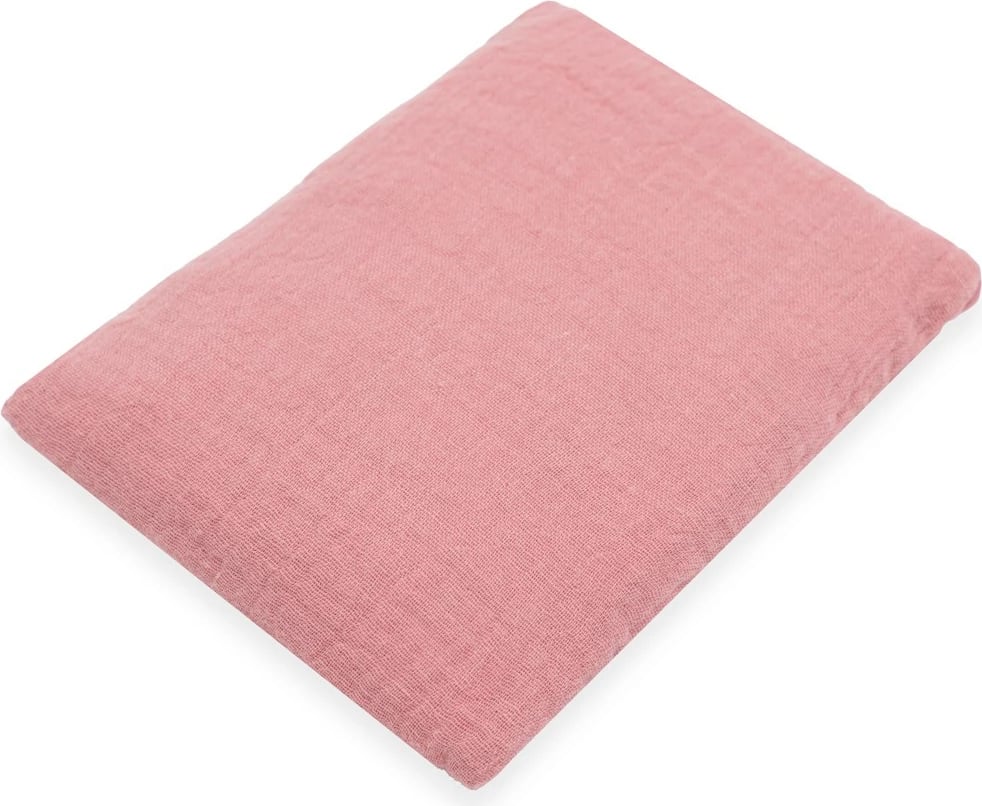 Termofor muslin ngrohës/ftohës, New Baby STANDARD, 12x15 cm 180 g, pambuk 100% me bërthama qershie, rozë