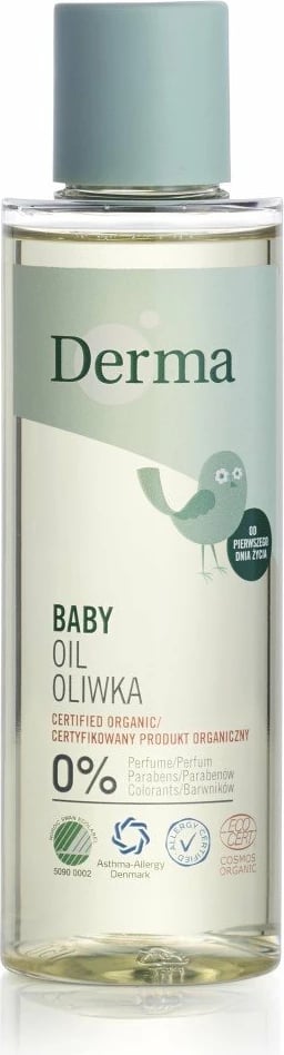 Vaj trupi për fëmijë Derma Eco Baby Oil 150ml