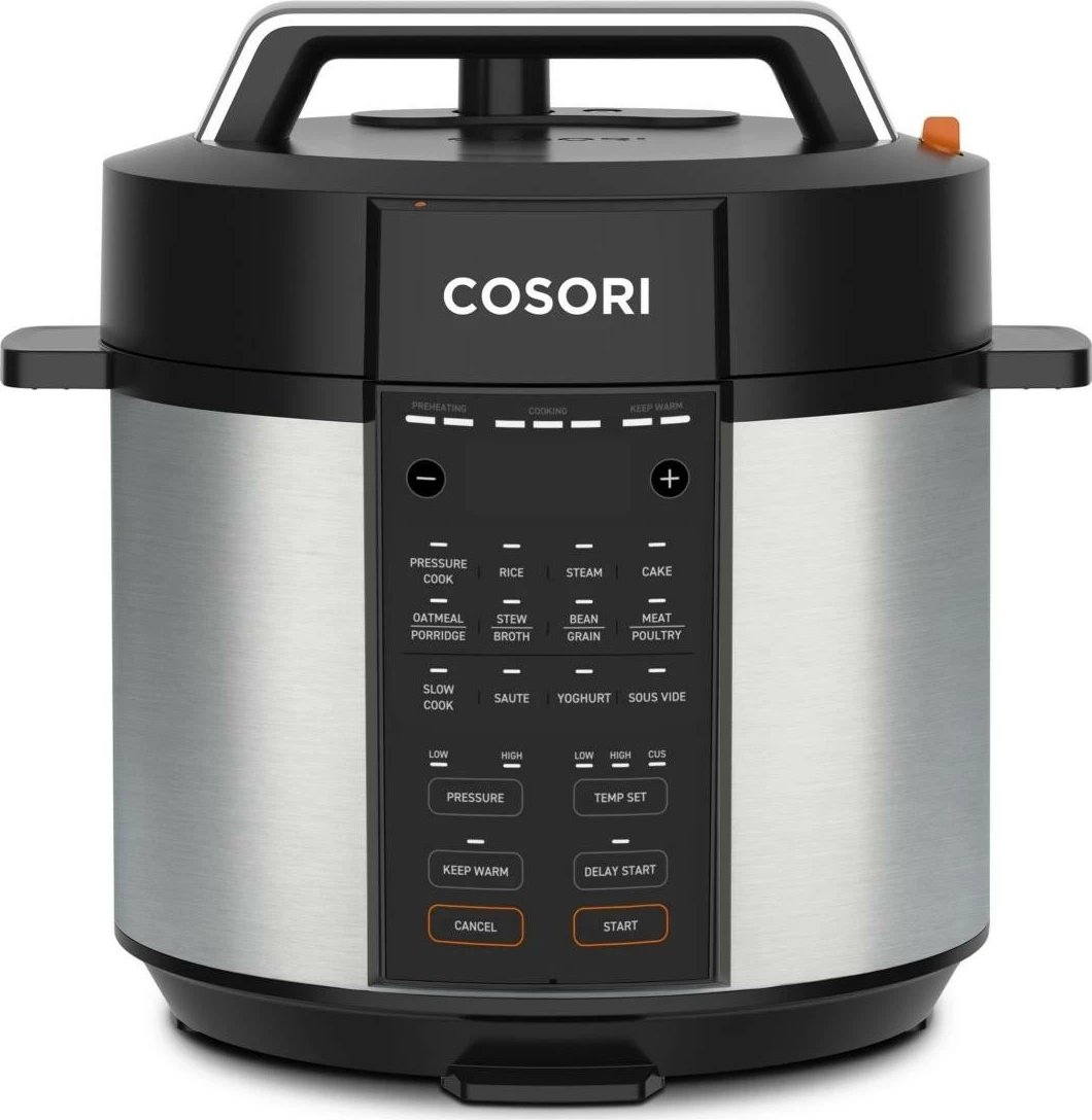 Multicooker Cosori CMC-CO601-SEU, 5.7L, 1100W, zi-e argjendtë
