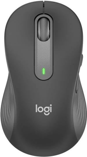 Maus Logitech Signature M650 L Left, pa tela, Bluetooth, butona anësorë, Graphite