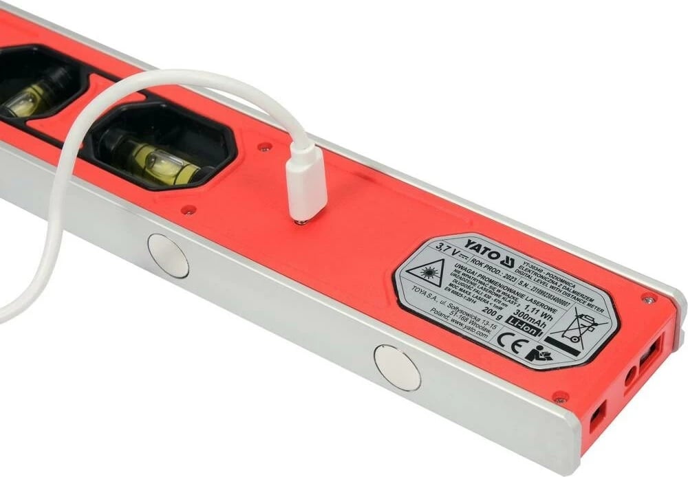 Nivel lazer Yato YT-30340, Alumini, 20 mm, 200 g