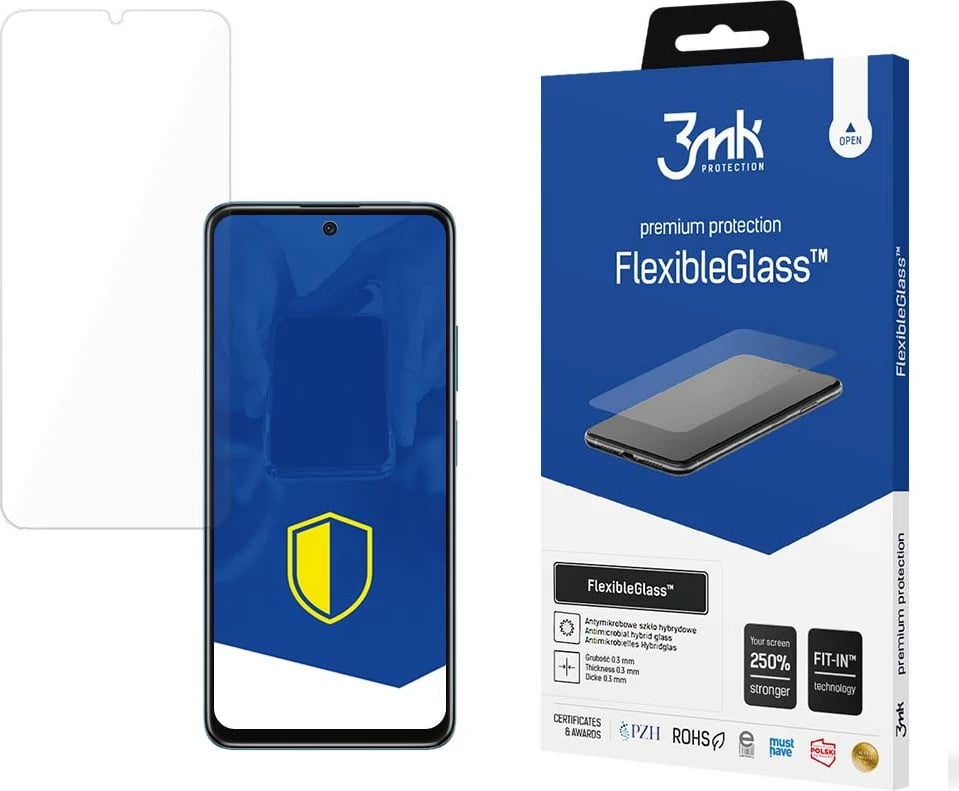 Mbrojtës ekrani 3mk FlexibleGlass për Xiaomi Poco M4 5G, Transparent