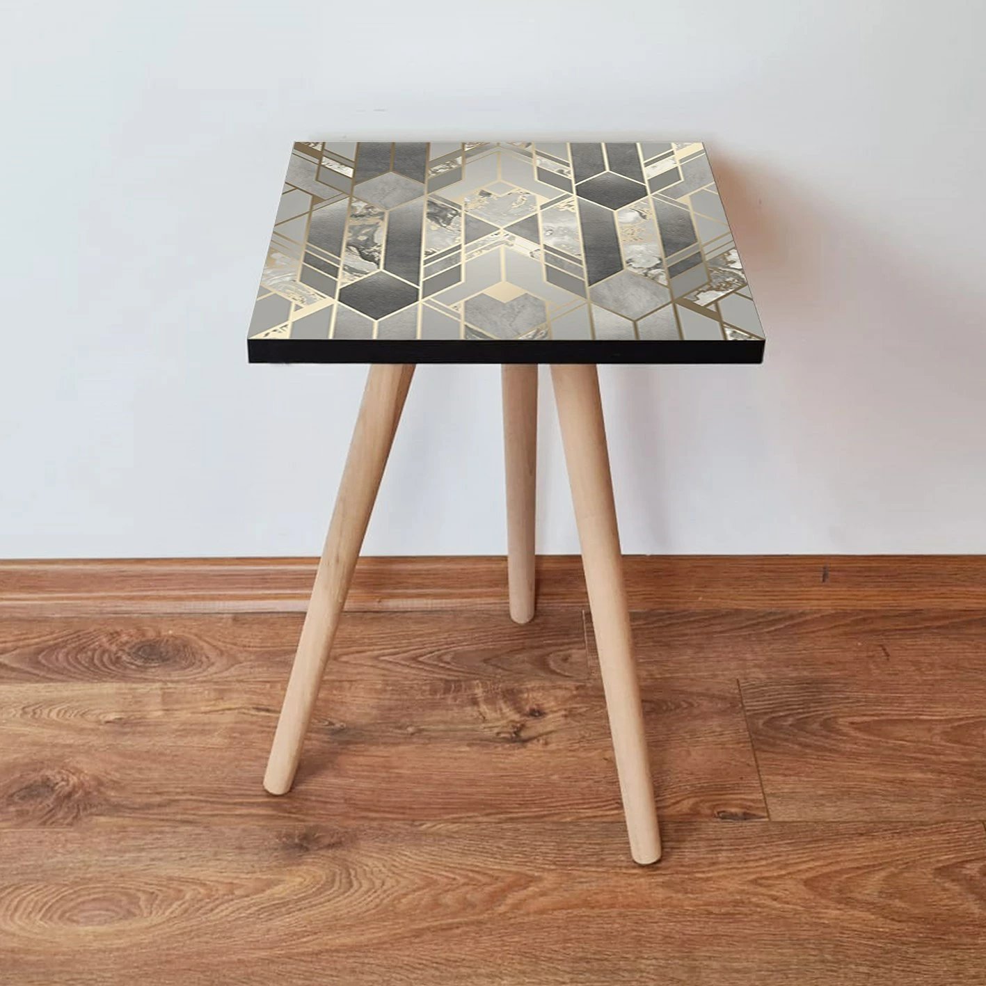 Tavolinë anësore Skye Decor, Shp134, ngjyrë gri