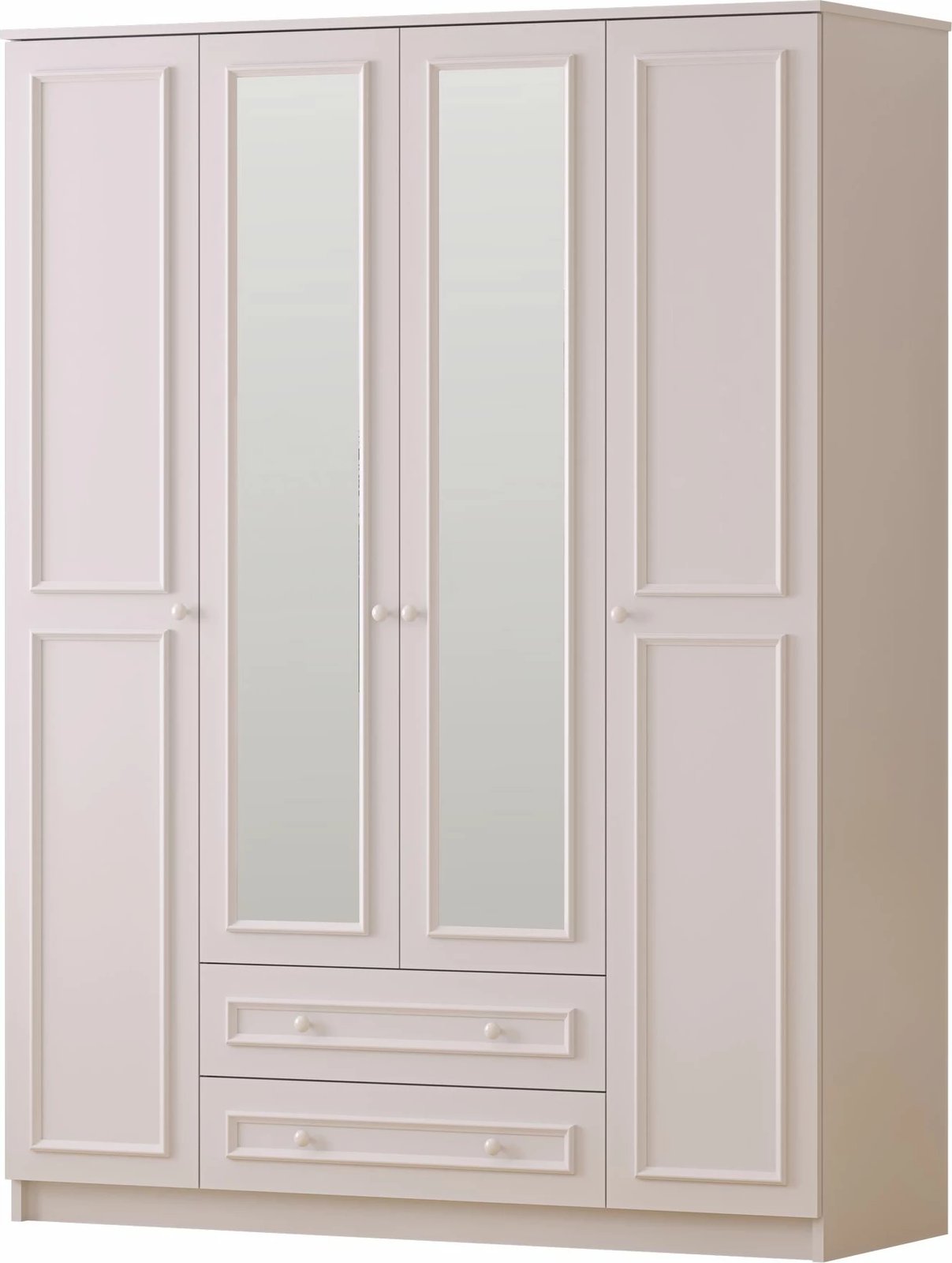 Dollap Skye Decor, ngjyrë e bardhë mat, Rb-186-02