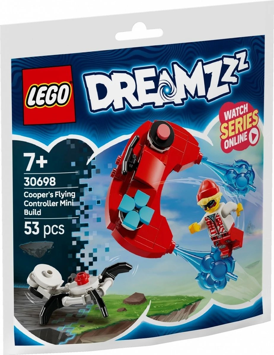 Set polybag LEGO MIX 52 copë, ekspozues dyshemeje Set polybag LEGO MIX 52 copë, ekspozues dyshemeje