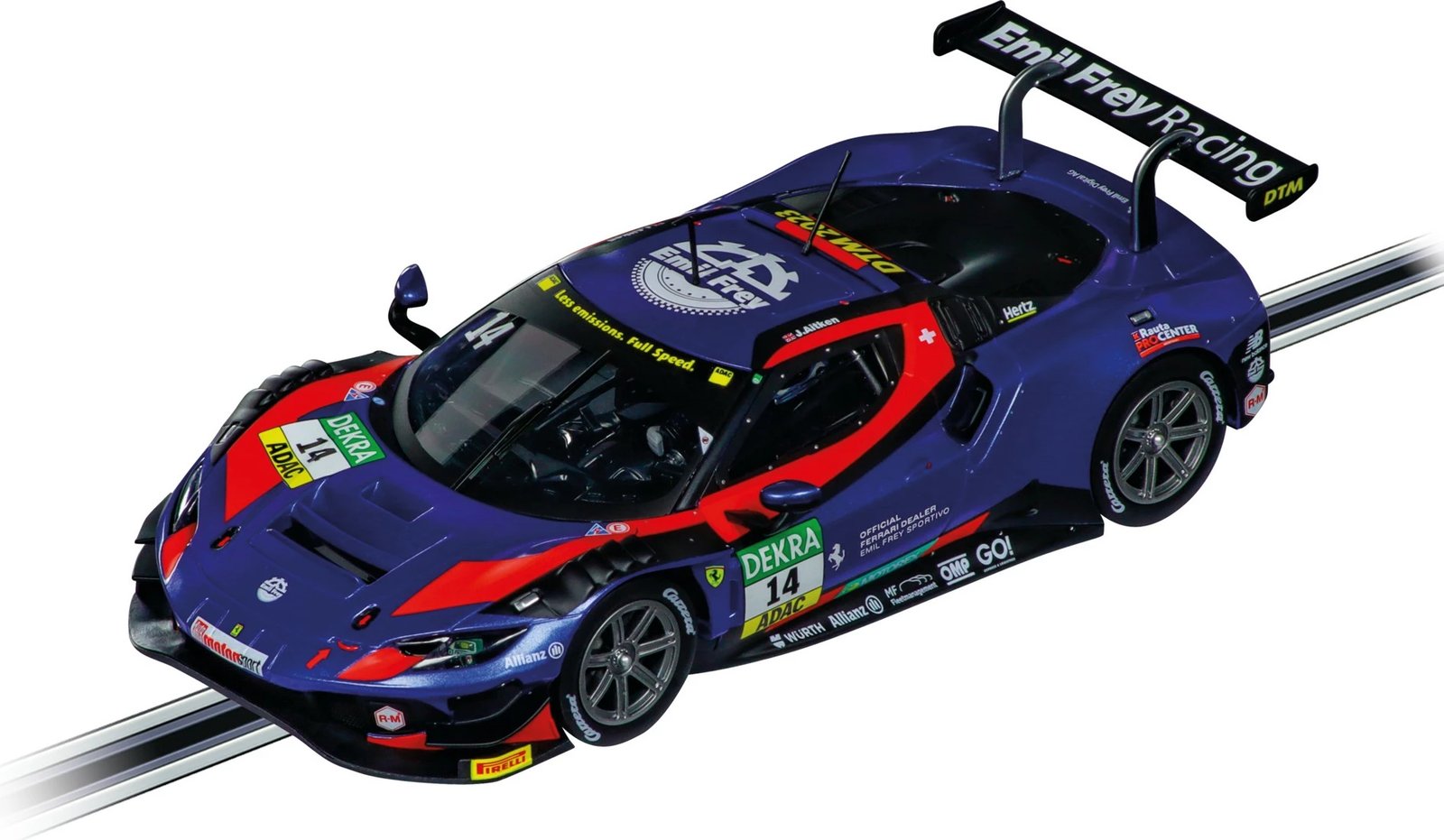 Makine lodër Carrera Ferrari 296 GT3 Digital 124, Emil Frey Racing No.14, multikolor
