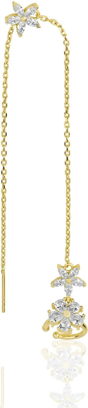 Vathë për kërthizë prej argjendi, ngjyrë ari, Jumeon, SGTL11956