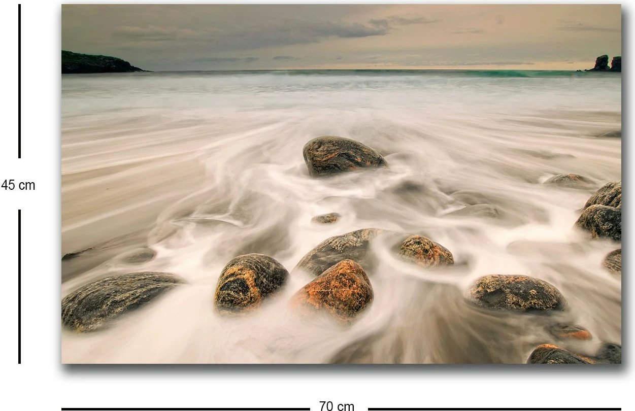 Pikturë dekorative me drita LED, kanavacë shumëngjyrëshe, 45x70cm Pikturë dekorative me drita LED, kanavacë shumëngjyrëshe, 45x70cm