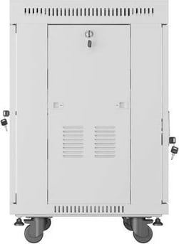 Kasë rack LANBERG Szafy RACK 19 inch 15U 600x600mm, xhami, gri