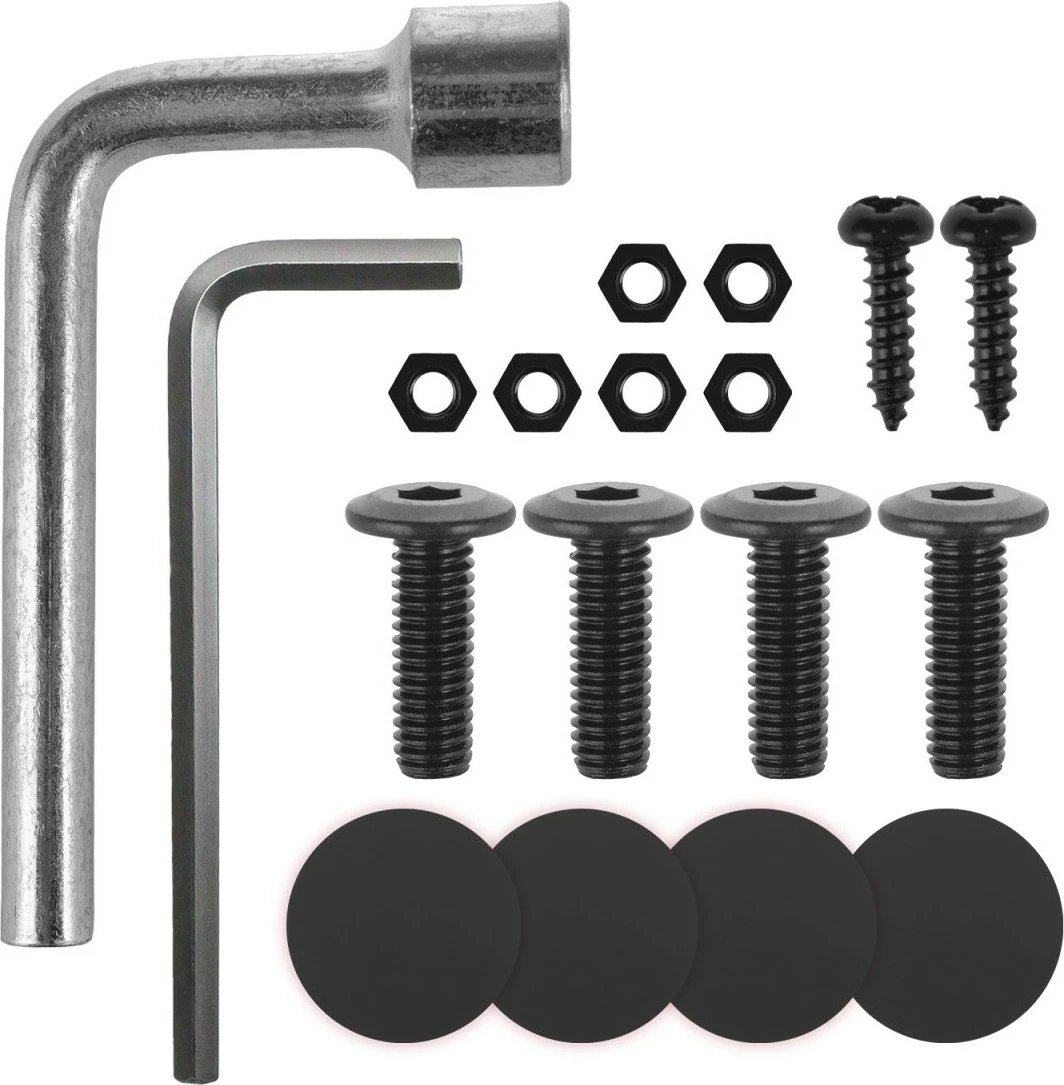 Mbajtës tavoline Maclean MC-493 për monitor ose laptop, rregullim lartësie, gas spring, i zi