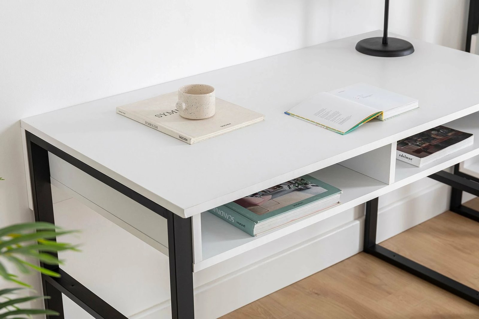 Tavolinë pune Hanah Home, Misto, e bardhë