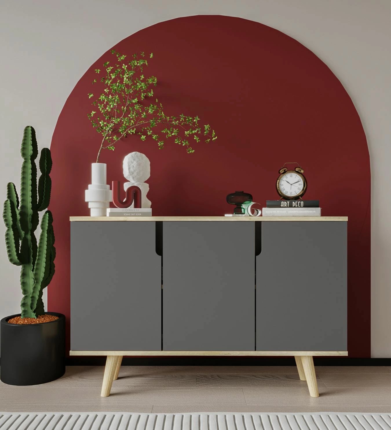 Konsol Skye Decor, Verona 120, lisi safir, antracit