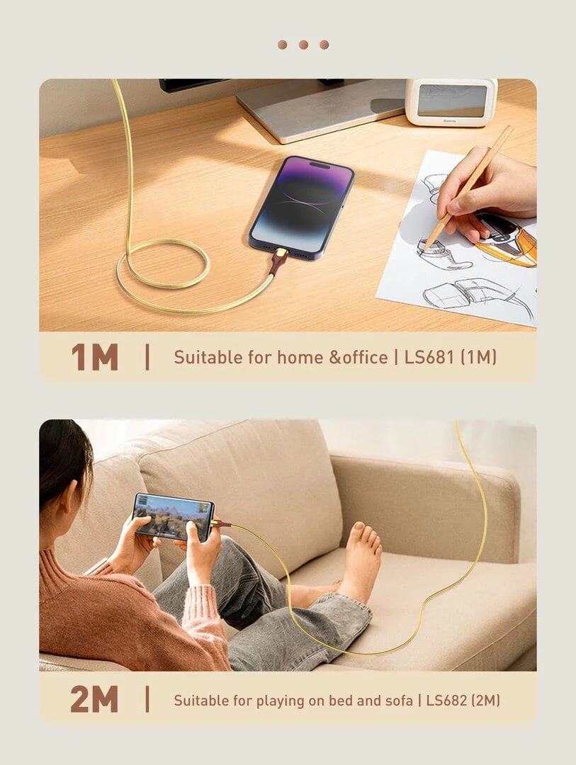 Kabllo E Karikimit LDNIO LS681 (Kaftë) Kabllo E Karikimit LDNIO LS681 (Kaftë)