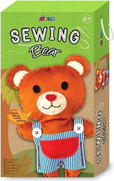 Set kreativ për qepje arushi MG DYSTRYBUCJA CH1373, shumëngjyrësh