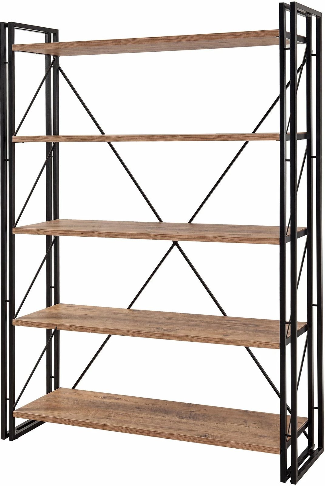 Raft librash Hanah Home, Cosmo Fix, ngjyrë Atlantic Pine dhe e zezë