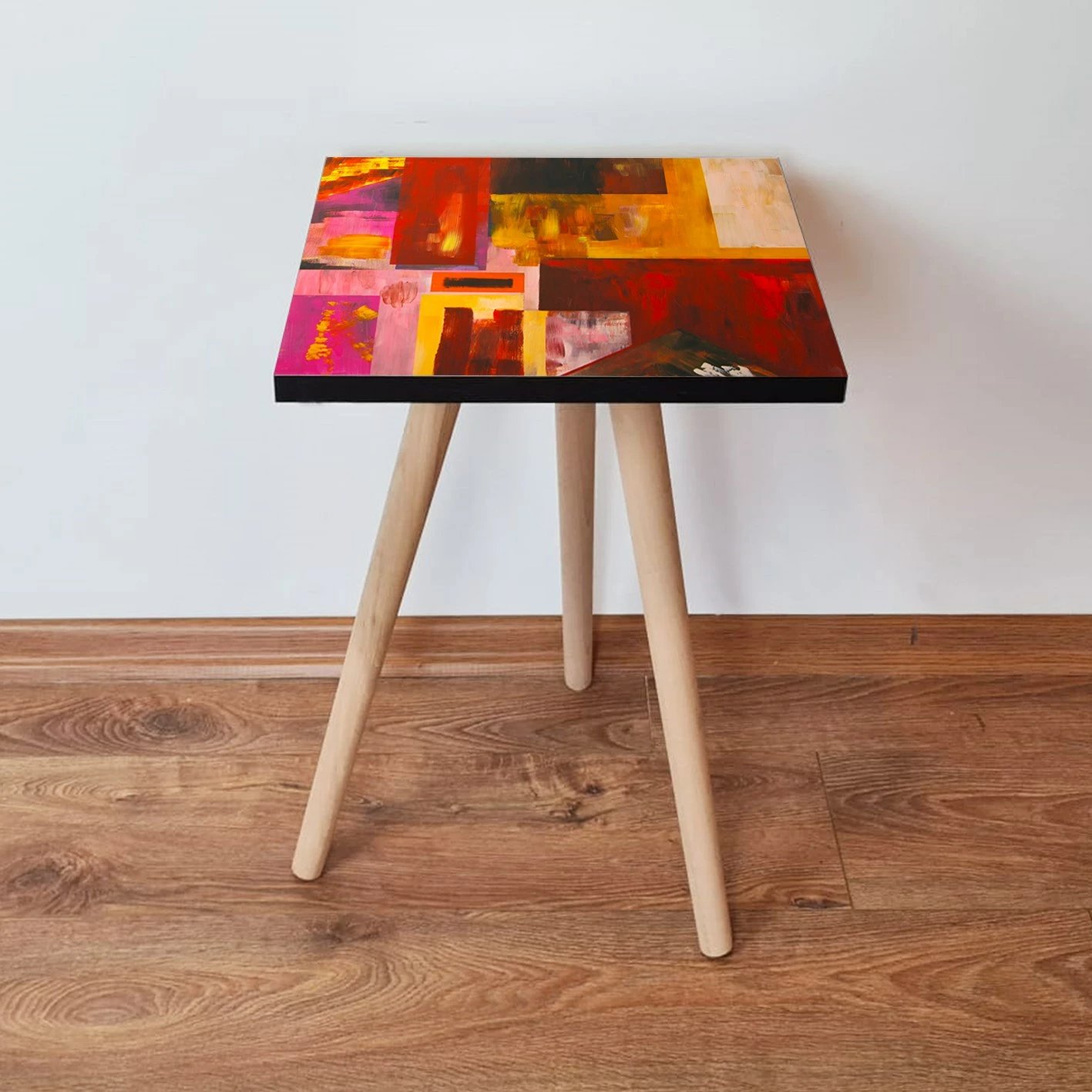 Tavolinë anësore Skye Decor, Shp55, shumëngjyrëshe