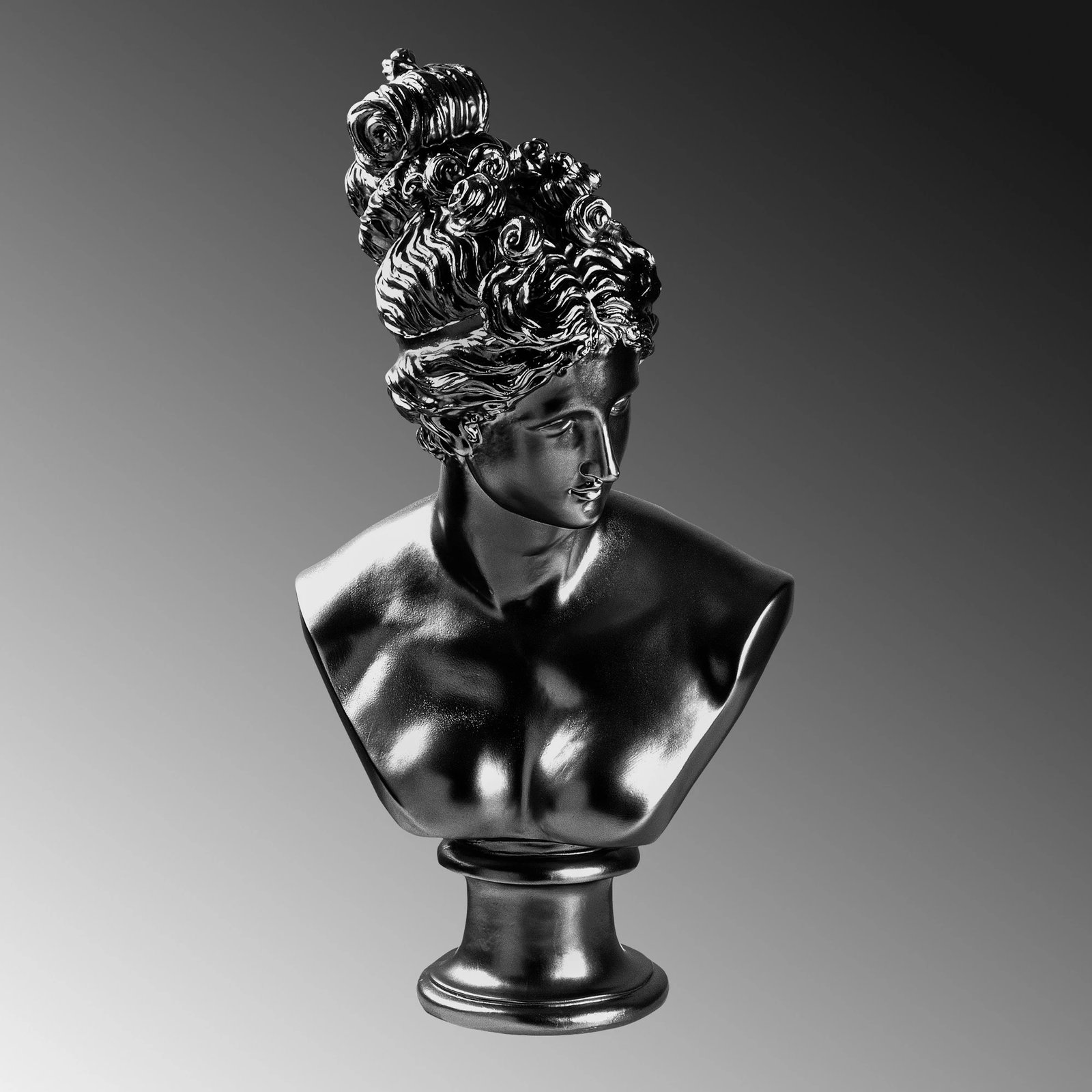 Objekt dekorativ Evila Originals, Yak-037-C, ngjyrë e zezë Objekt dekorativ Evila Originals, Yak-037-C, ngjyrë e zezë