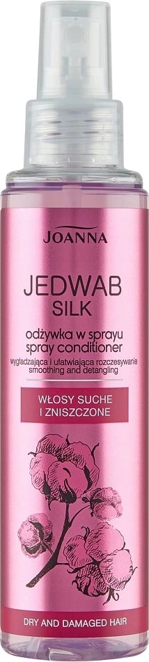 Spray balsam për flokë Joanna Silk Smoothing për femra, 150ml