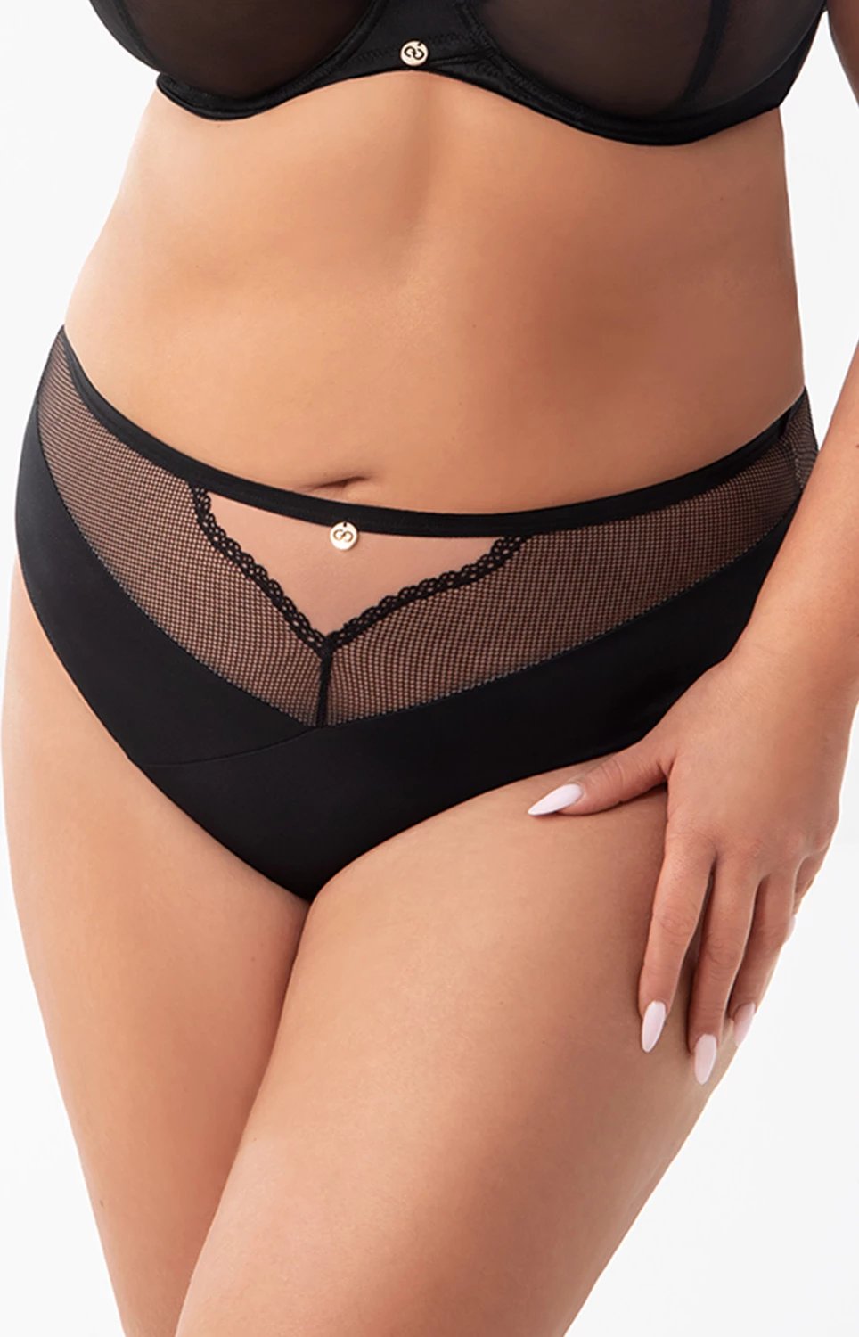 Të brendshme Gorsenia Lingerie 209539, të zeza