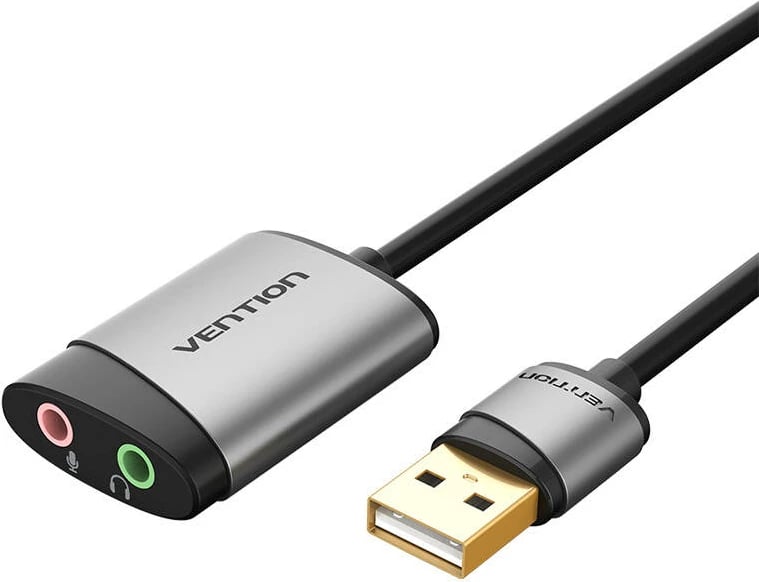 Kartë zanore e jashtme USB Vention CDKHB, 0.15m, Gri