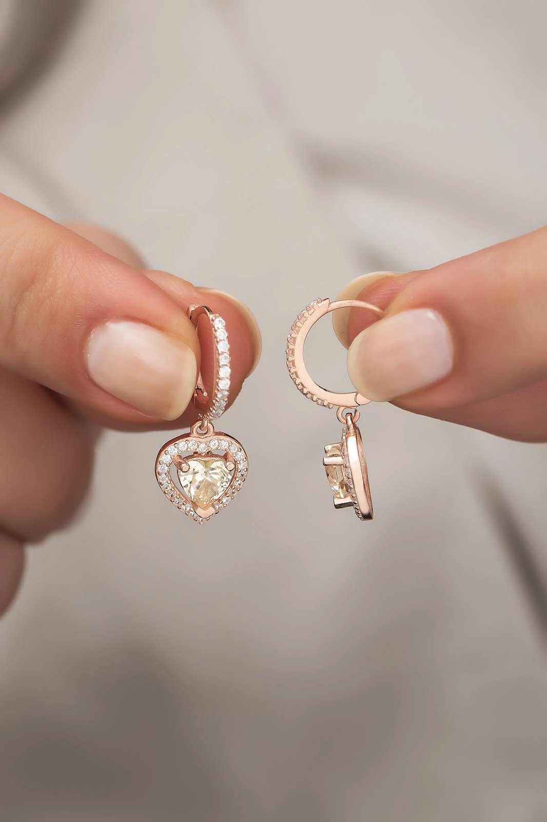 Vathë argjendi Jumeon, rozë gold dhe të bardhë, NRZ99281