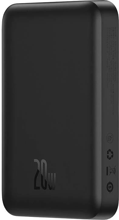 Powerbank Baseus Magnetic Mini 10000mAh, 20W, MagSafe, e zezë Powerbank Baseus Magnetic Mini 10000mAh, 20W, MagSafe, e zezë