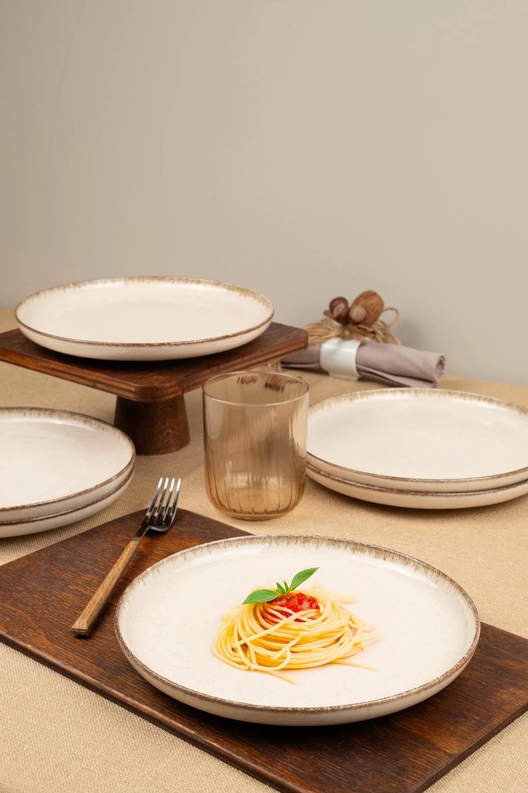 Set për shërbim torte (6 copë), Hermia, MOD21DUS6730P02